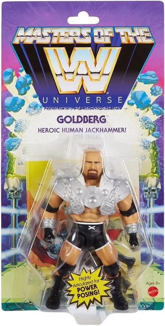 WWE Goldberg Masters of The Universe Action Figure 15 cm (5.5 inches) | Officially Licensed Collectible - view 2