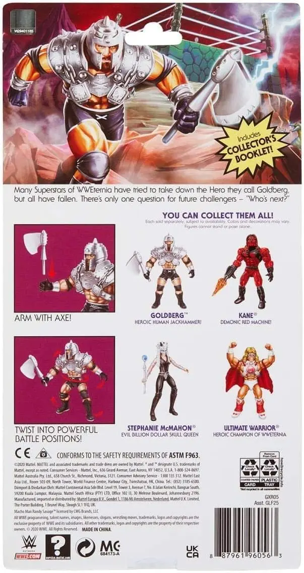 WWE Goldberg Masters of The Universe Action Figure 15 cm (5.5 inches) | Officially Licensed Collectible - view 3
