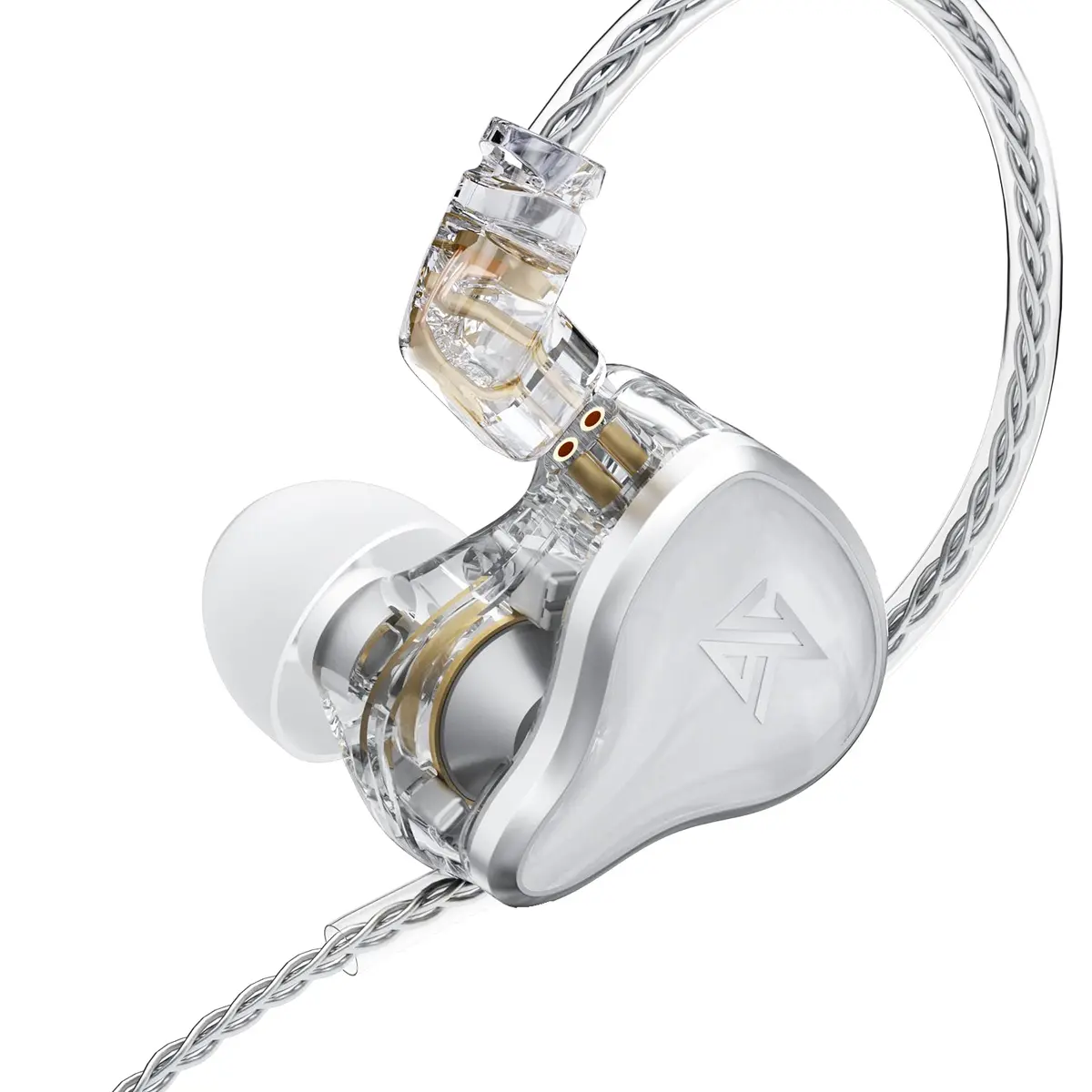 KZ ZAS in Ear Monitor Headphone 7BA+1DD Hybrid IEM Gaming Earbuds | Rich Sound & Durable Build - main product image