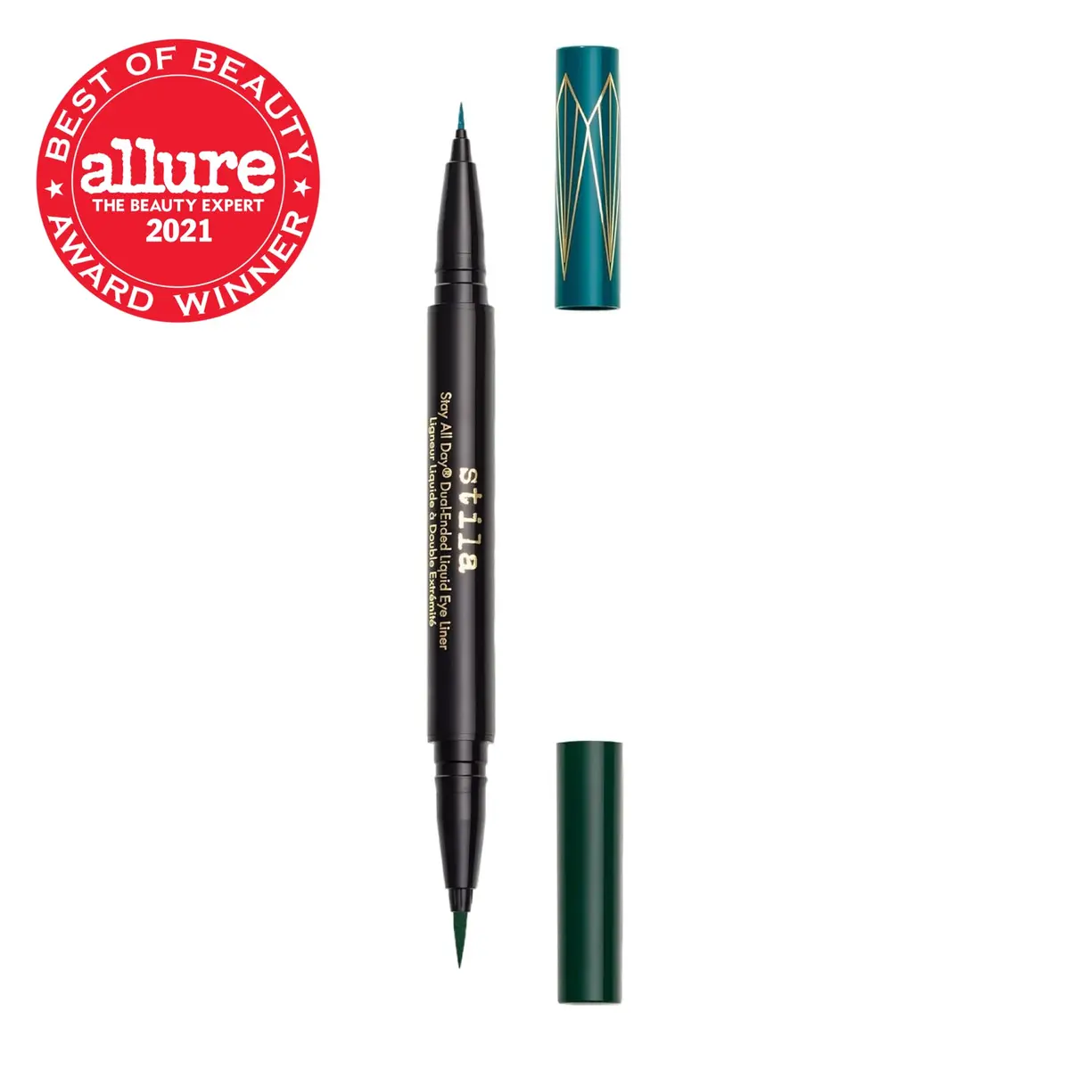 stila Stay All Day Dual-Ended Liquid Eye Liner 0.03 Fl Oz | Waterproof, Precise, Satin Finish - view 2