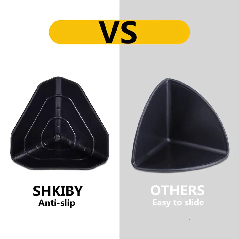SHKIBY Black Frame Corner Protectors 60mm (2.36in) - 80 Pack | Heavy Duty PP Packaging Guards for Boxes - view 4