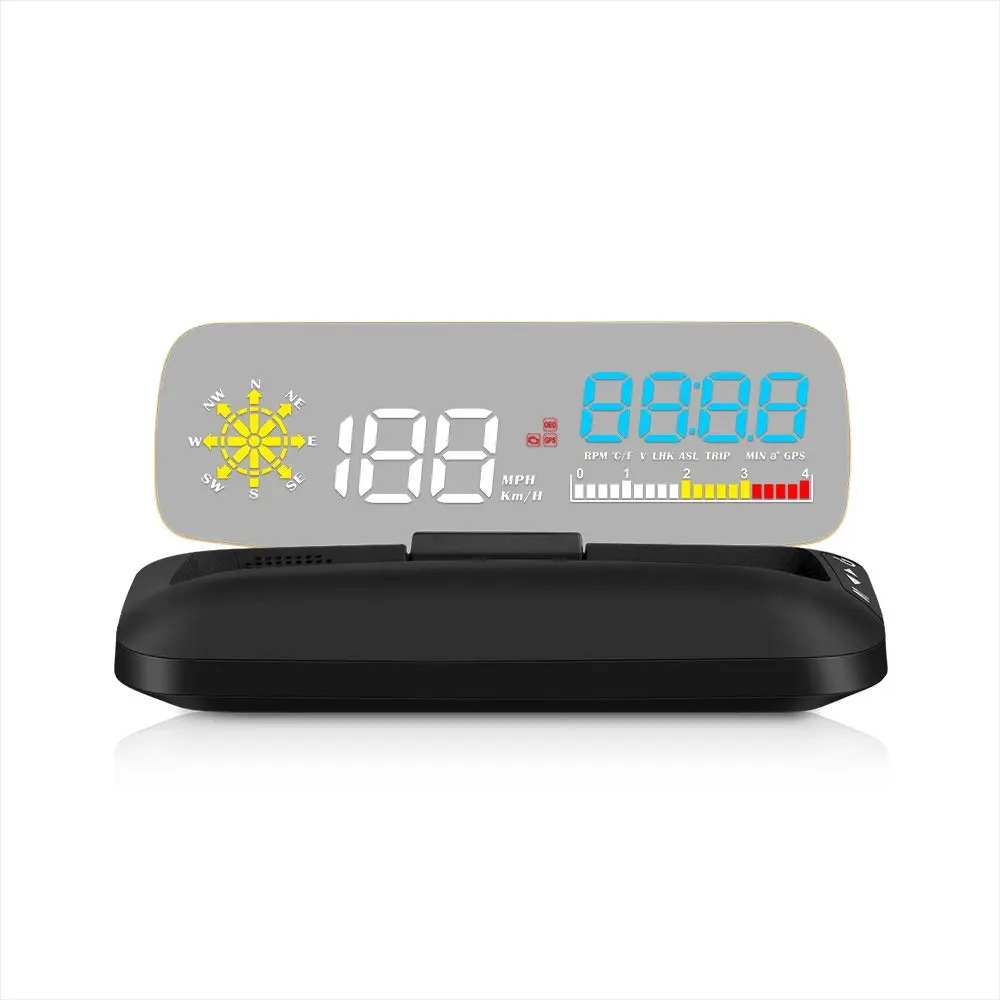 wiiyii Car HUD OBD2 Gauge, Head Up Display, Digital Speedometer, Wide Viewing, Safe Driving - main product image