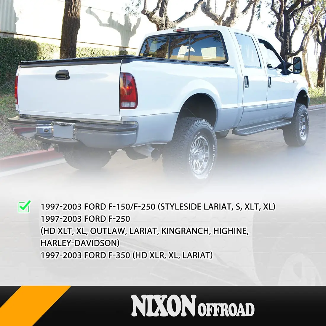 Nixon Offroad LED Tail Lights Assembly for 1997-2003 Ford F-150 F-250 | DOT/SAE Compliant, Waterproof, Easy Fit - view 6