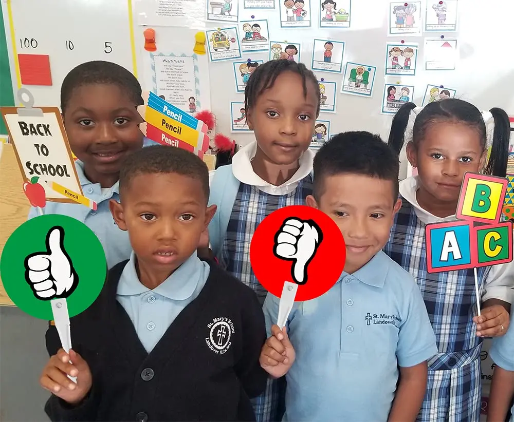 Magopera Thumbs Up/Thumbs Down Paddles 24 Packs | Classroom Voting Signs for Teacher-Student Interaction - view 6
