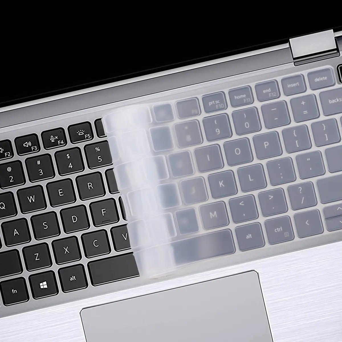 MUBUY-GOL Keyboard Cover for Dell Latitude 14" 7410 7420 7430 7440 7450, Latitude 5440 5430 5431 5420 3440 14", Latitude 7520 15.6" | Clear Silicone - view 6