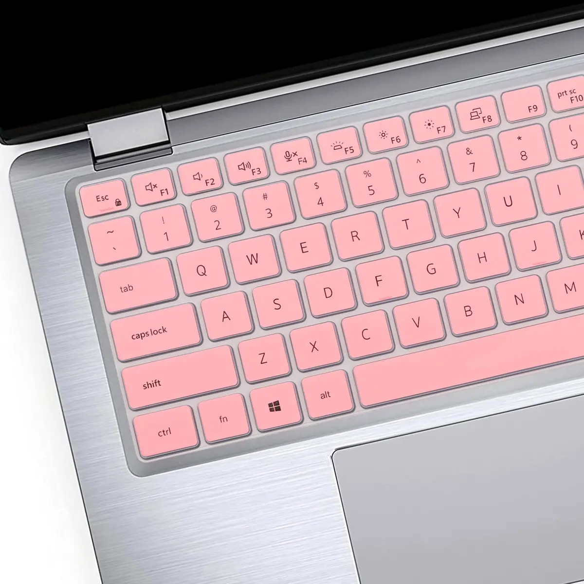MUBUY-GOL Keyboard Cover Skin for Dell Latitude 14" Pink | Durable Silicone Keyboard Protector - view 3