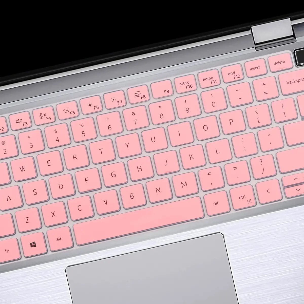 MUBUY-GOL Keyboard Cover Skin for Dell Latitude 14" Pink | Durable Silicone Keyboard Protector - view 4