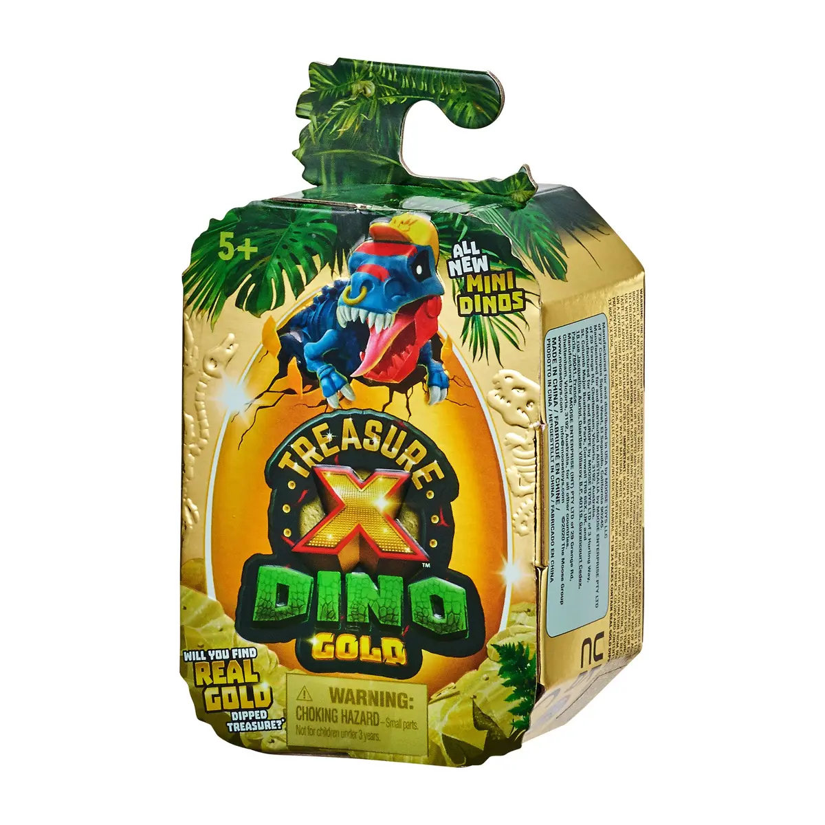 Treasure X Dino Gold Mini Dino Pack Toy Dig and Discover Collectable Dino Figures 1 Pack | ASTM-Tested Educational Toy - main product image