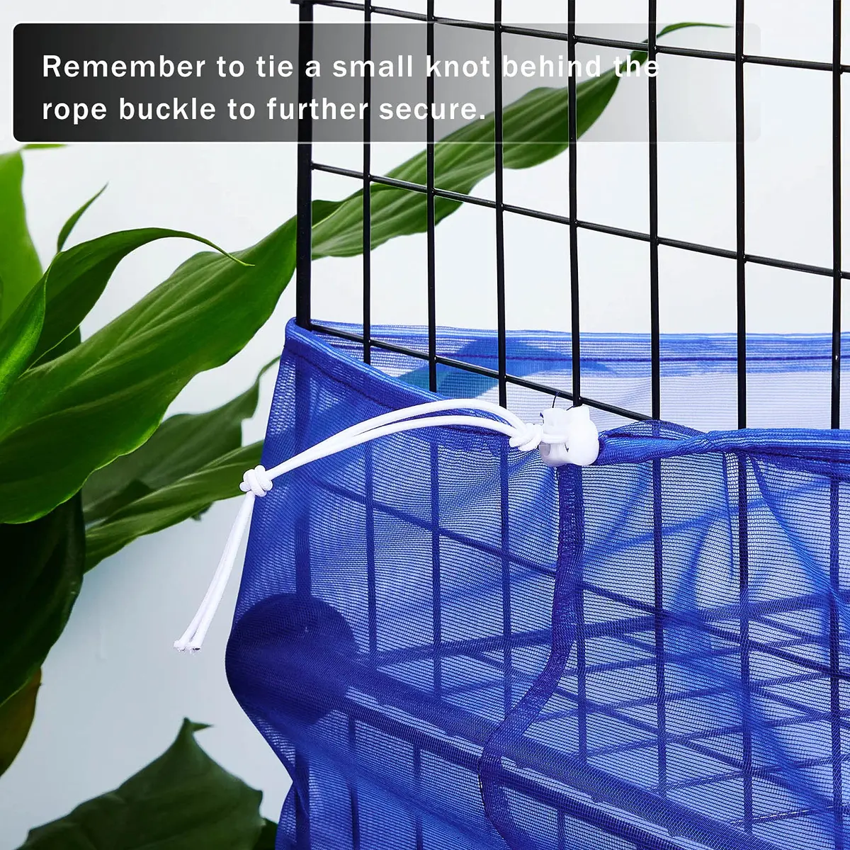 Shappy Bird Cage Seed Catcher Net 300 x 37 cm (118 x 15 Inch) | Breathable Nylon Mesh for Medium/Small Cages - view 3