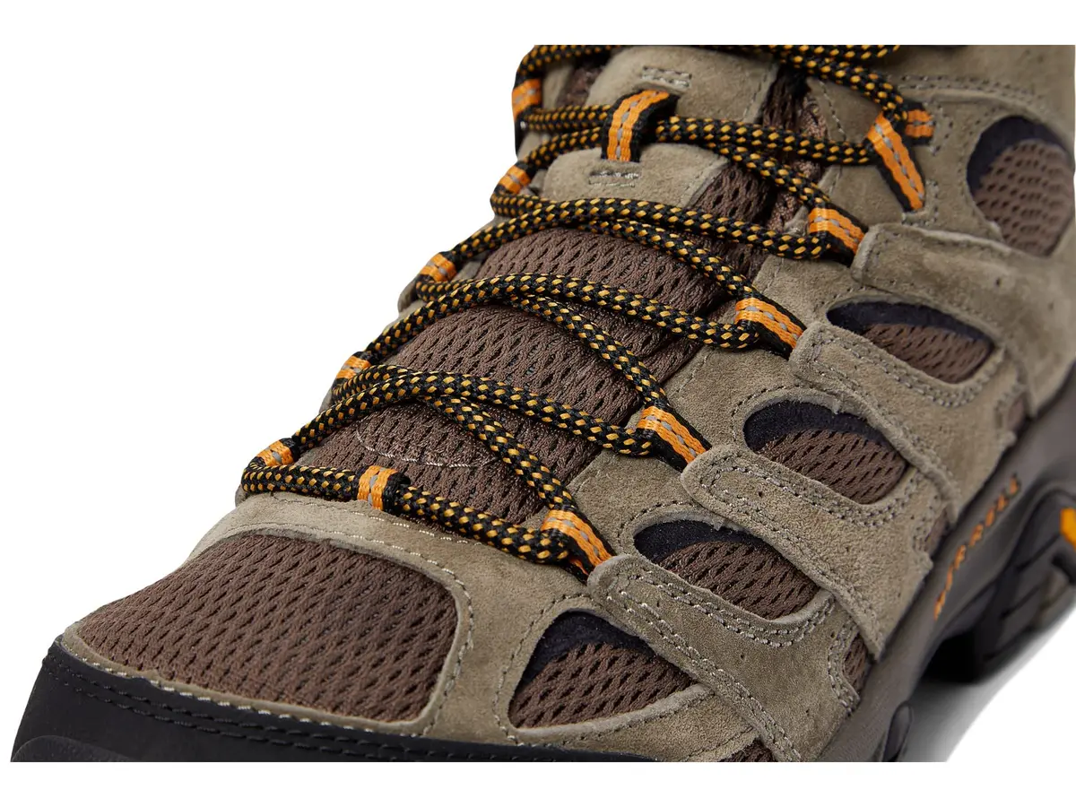 Merrell Men's Moab 3 Mid Hiking Boot, Walnut, Size 10 | Out-of-the-Box Comfort & Durability - view 7
