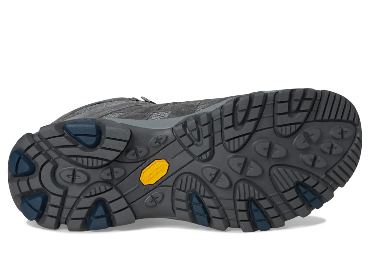 Merrell Men’s Moab 3 Mid Hiking Boot, Granite, 7 Wide | All-Day Comfort & Durability for Indian Trails - view 4