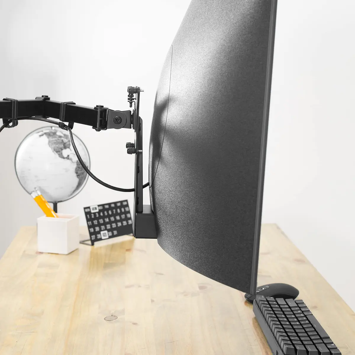 VIVO VESA Adapter for Samsung T55 Series Monitors | Steel, Black, 75x75/100x100mm - view 5