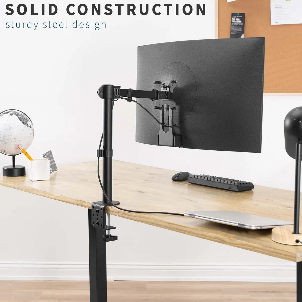 VIVO VESA Adapter for Samsung T55 Series Monitors | Steel, Black, 75x75/100x100mm - view 7