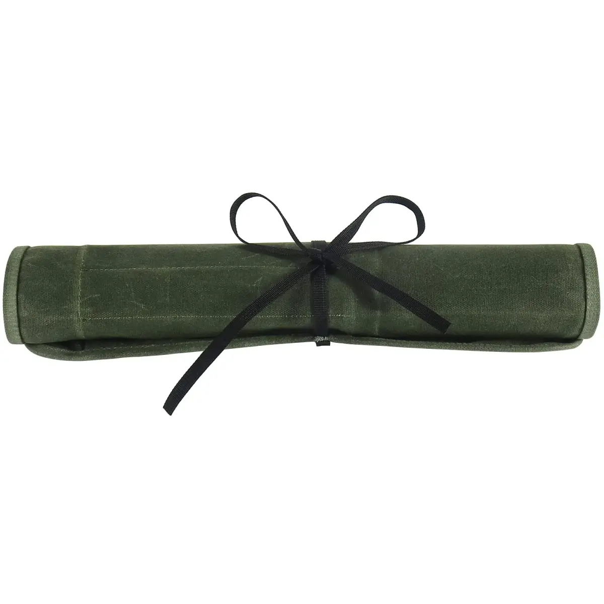 JOINDO Waxed Canvas Chef Knife Roll Bag with 6 Slots (Green) | Heavy Duty Kitchen Knife Pouch Holder - view 6