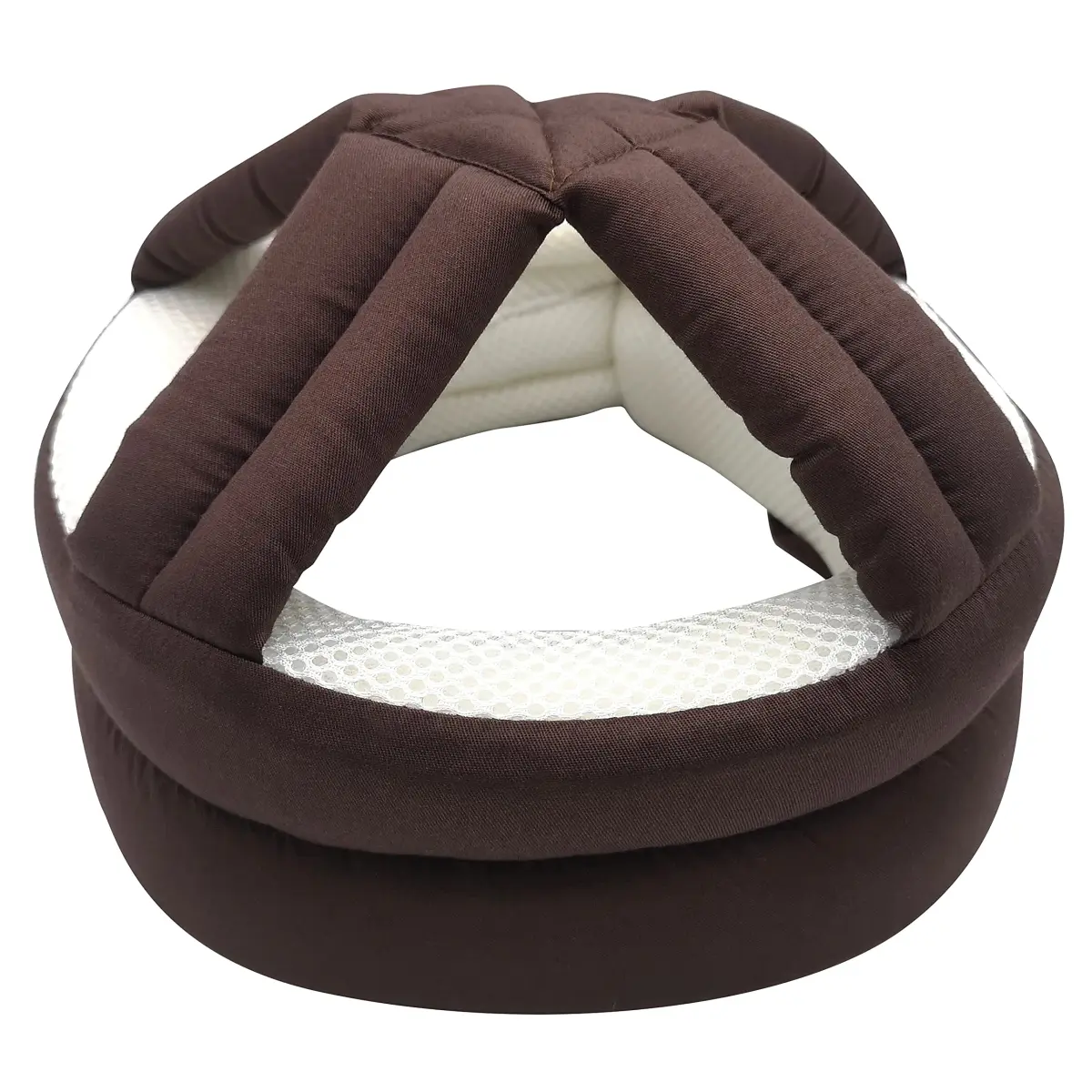 Cepairng Breathable Elderly Protective Hat, Adjustable Safety Cap for Falls, Epilepsy Head Protection, 50-65cm Circumference (Coffee) - main product image