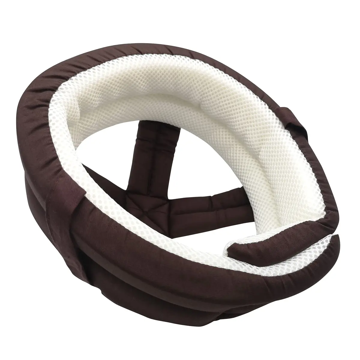 Cepairng Breathable Elderly Protective Hat, Adjustable Safety Cap for Falls, Epilepsy Head Protection, 50-65cm Circumference (Coffee) - view 2