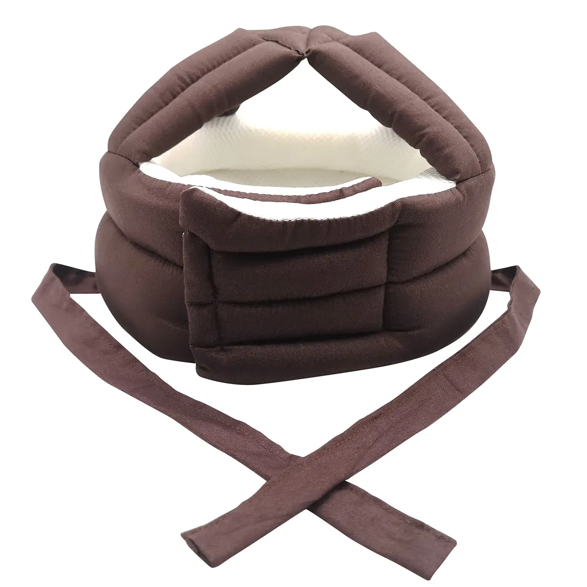 Cepairng Breathable Elderly Protective Hat, Adjustable Safety Cap for Falls, Epilepsy Head Protection, 50-65cm Circumference (Coffee) - view 3