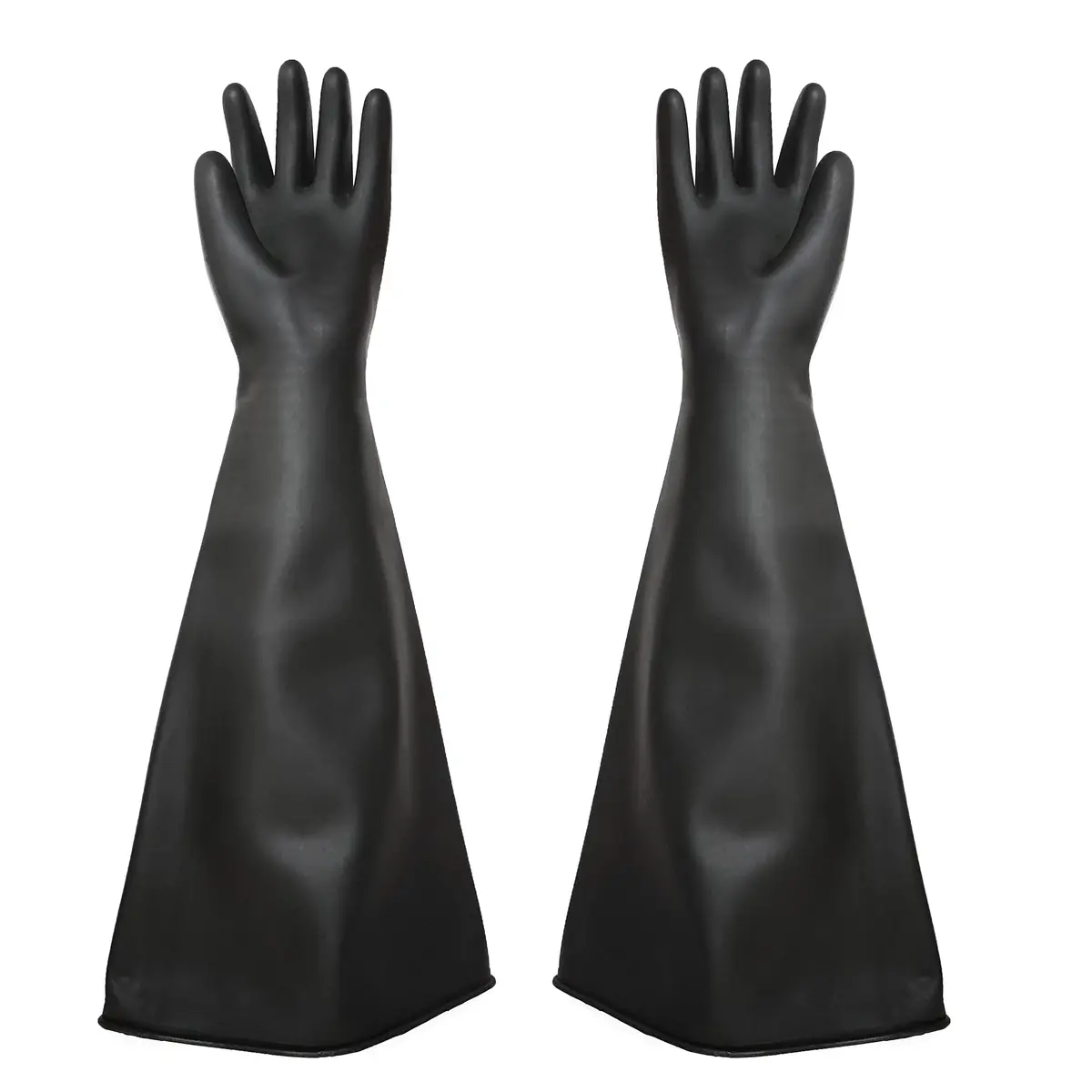 HOLDWIN Heavy Duty Sandblasting Gloves Rubber Gloves for Sandblaster 27.5" | High Wear Resistance & Safety - main product image