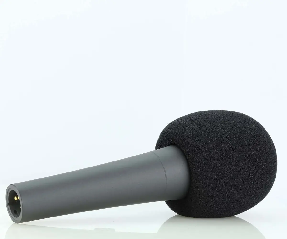 LEFXMOPHY SM58 Windscreen, Mic Foam Replacement for Shure SM58 SM48 Vocal Microphone Pop Filter, Black Noise-cancellation Windsock Cover 3-pack - view 2