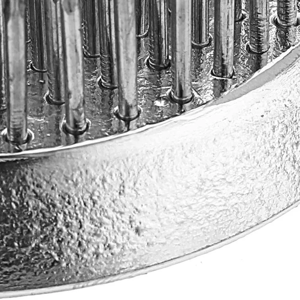 alladaga Stainless Steel Pin Flower Frog Arrangement Holder 80mm (3.2 Inch) | 331 Needles for Stable Floral Crafting - view 5