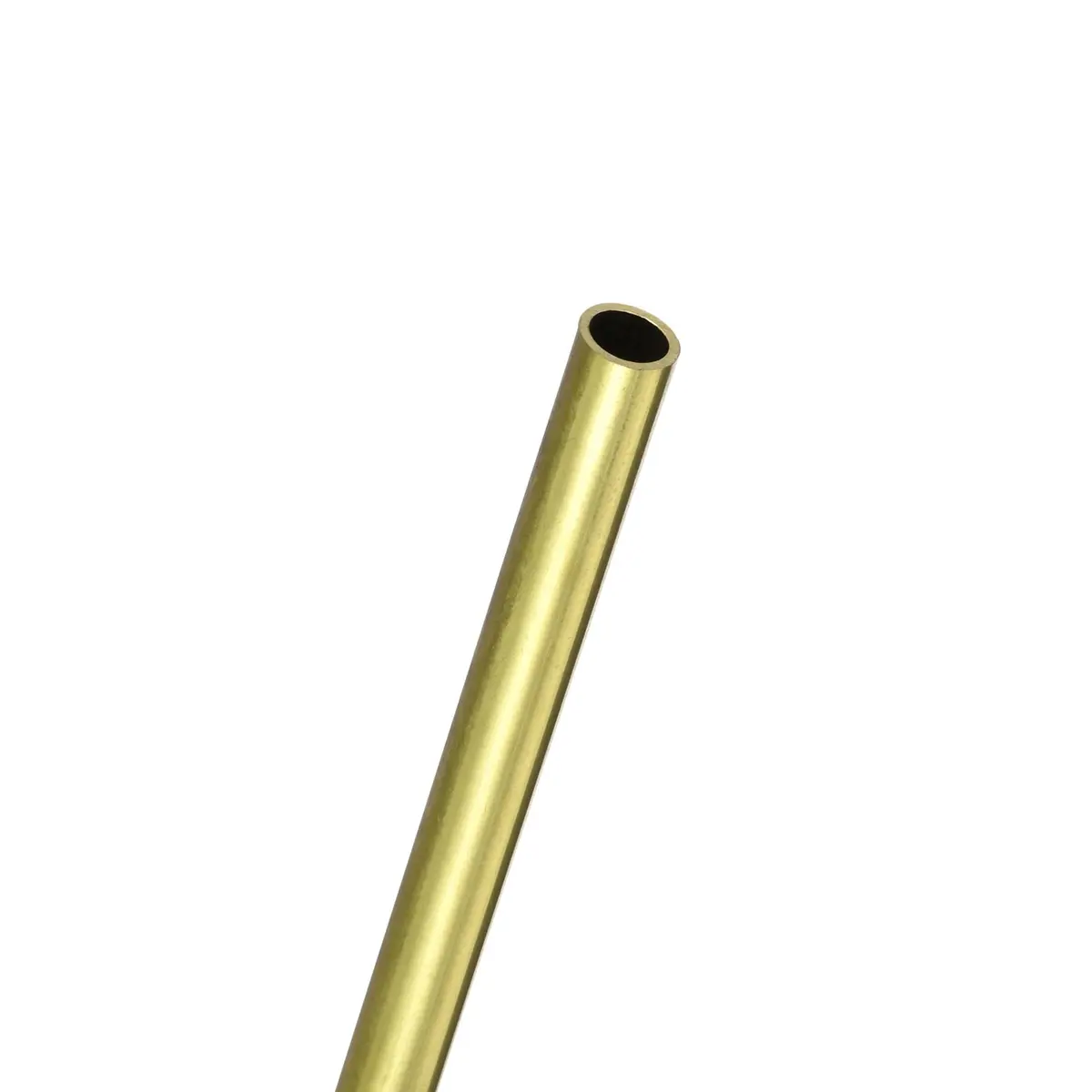 uxcell Brass Round Tube 5mm OD 0.5mm Wall Thickness 200mm (7.87") Length Pipe Tubing (3 Pcs) - view 4