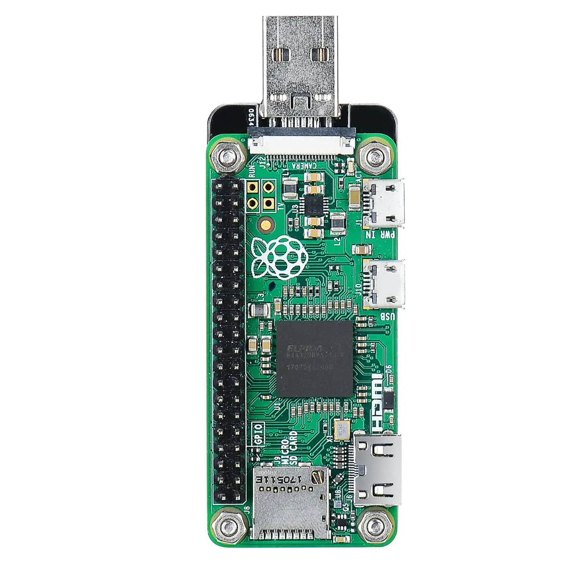 GeeekPi USB Dongle Expansion Board with Case for Raspberry Pi Zero/Zero 2 | Converts Pi Zero to PC Stick - view 6