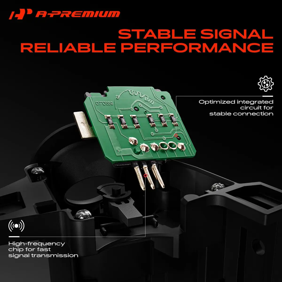 A-Premium Turn Signal Switch Multifunction Switch Compatible with Ford | OEM-Quality, Bolt-On Fit, 12V, One Year Guarantee - view 5