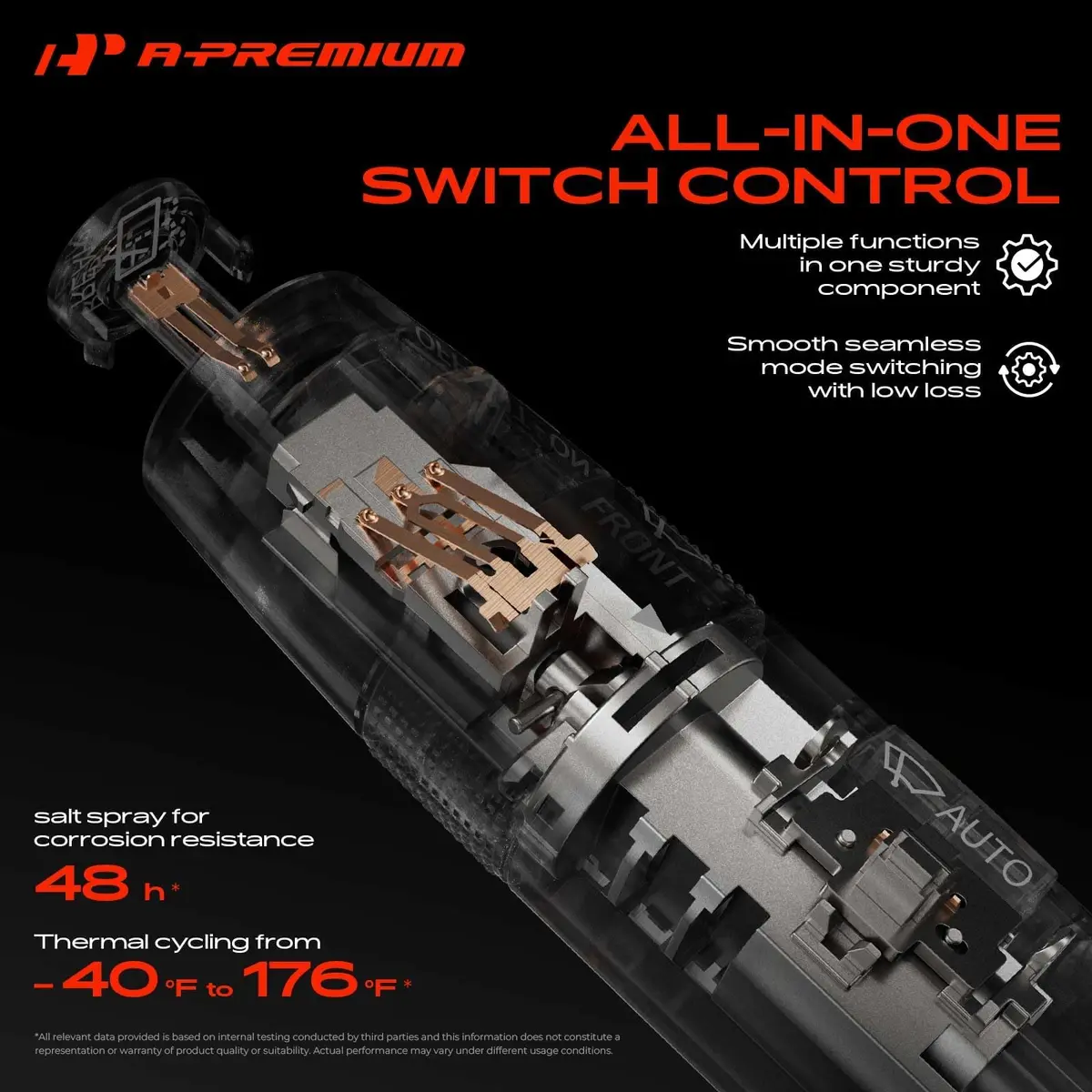 A-Premium Turn Signal Switch Multifunction Switch Compatible with Ford | OEM-Quality, Bolt-On Fit, 12V, One Year Guarantee - view 6