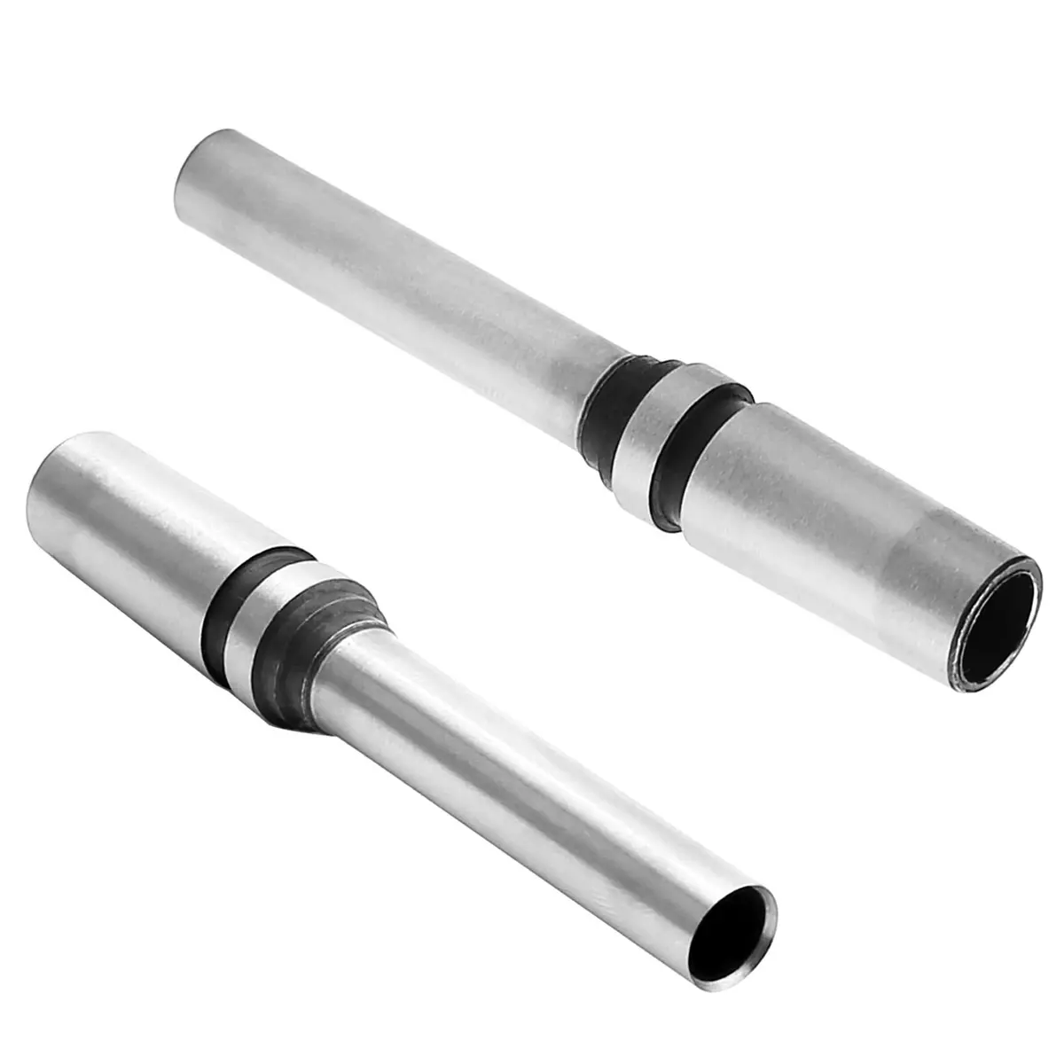 Auniwaig Taper Straight Shank Hollow Bit Tool 8mm Paper Punch Drill for Hole Puncher Punching Machine 2PCS | Durable Steel, 40mm Length, Suitable for Paper & Leather - main product image