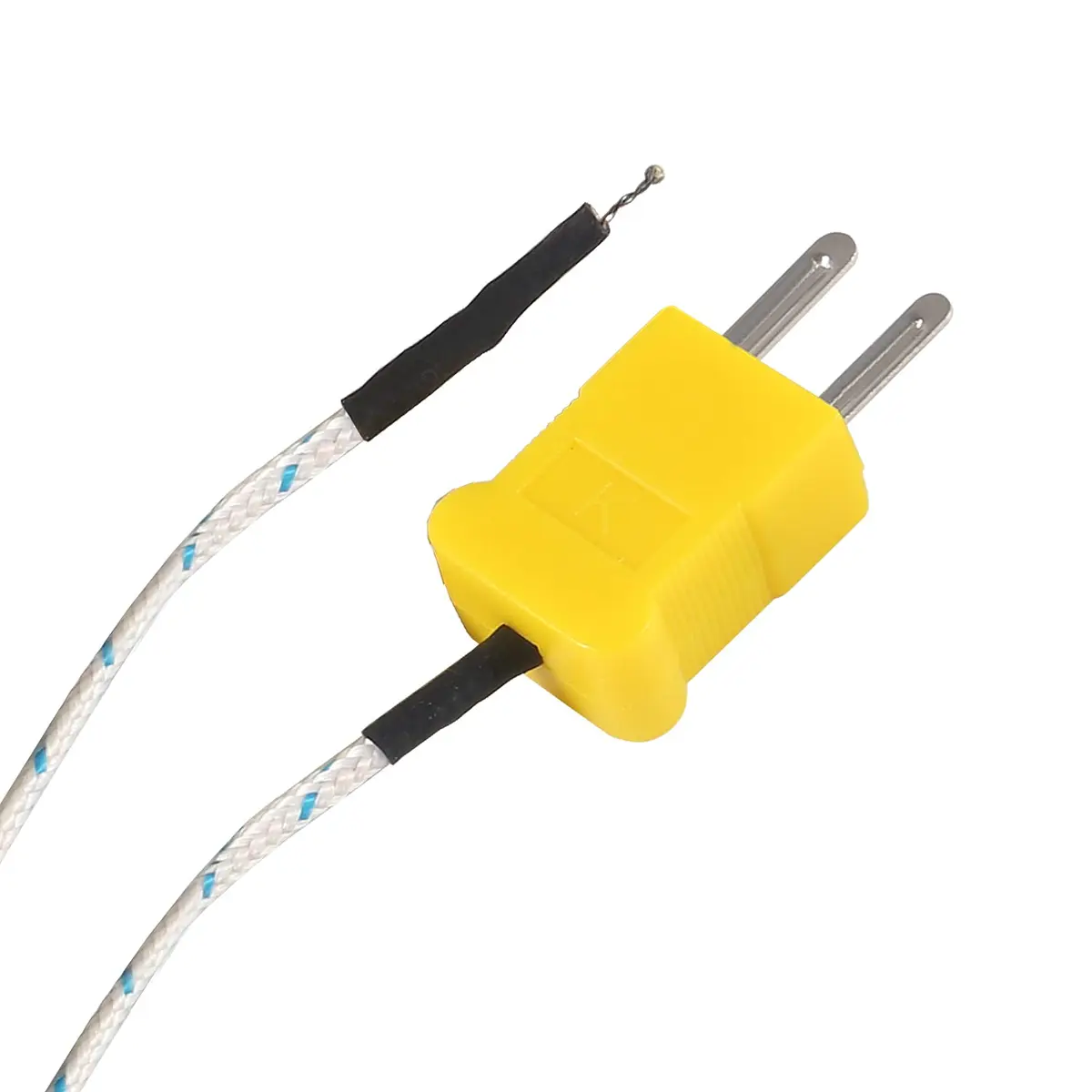 UMLIFE 1M K Type Mini-Connector Thermocouple Temperature Probe Sensor -50~700°C | Compatible with TM902C/ TES1310, 6 pcs - view 5