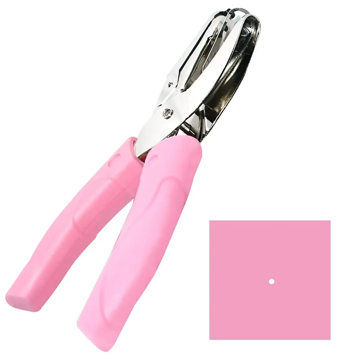 yuntop Pink Single Hole Paper Punch 1.5mm (1/16 inch) | Effortless Crafting Tool - main product image