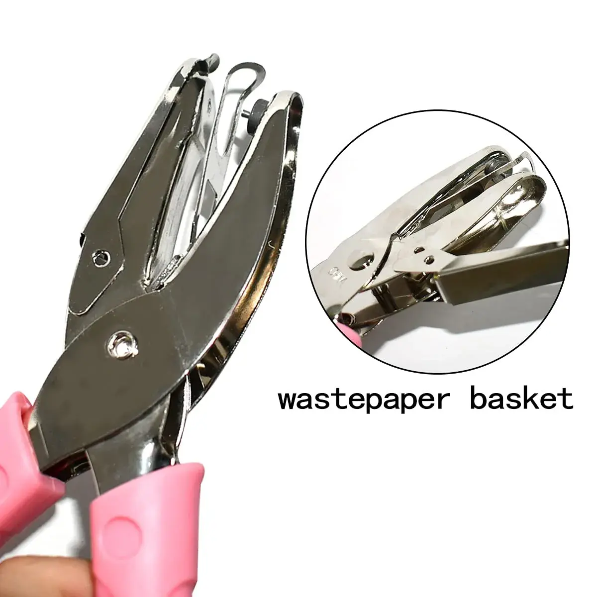 yuntop Pink Single Hole Paper Punch 1.5mm (1/16 inch) | Effortless Crafting Tool - view 6