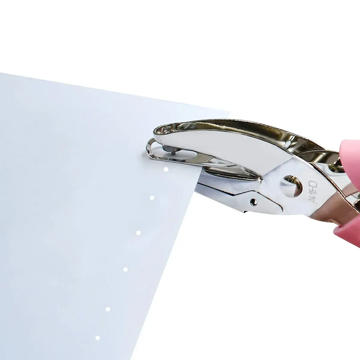 yuntop Pink Single Hole Paper Punch 1.5mm (1/16 inch) | Effortless Crafting Tool - view 4