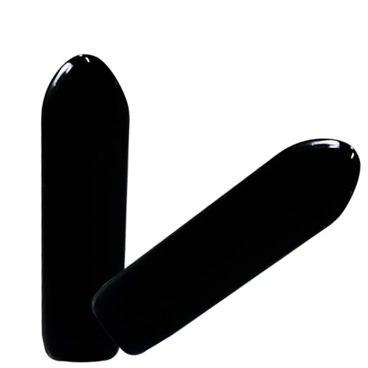 yuntop 50pcs Black Rubber End Caps for 3mm-3.5mm Tubing | Protects Threads & Rods - view 3