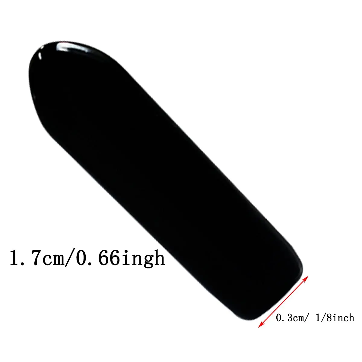 yuntop 50pcs Black Rubber End Caps for 3mm-3.5mm Tubing | Protects Threads & Rods - view 4
