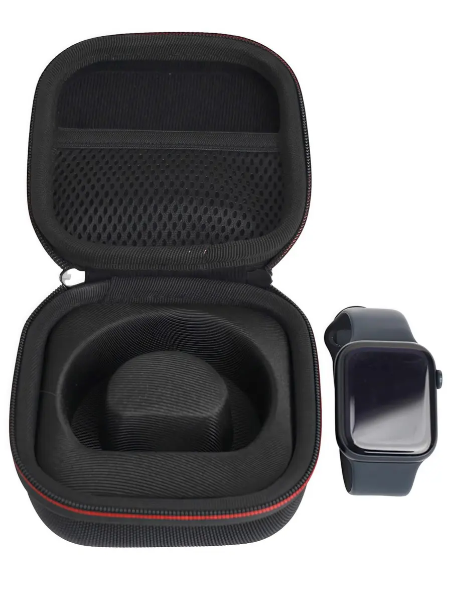 Maoershan Carrying Case Compatible with Apple Watch Series SE/7/6/5/4/3/2/1 45mm 44mm 42mm 40mm 38mm | Hard Shell Travel Storage Bag - main product image