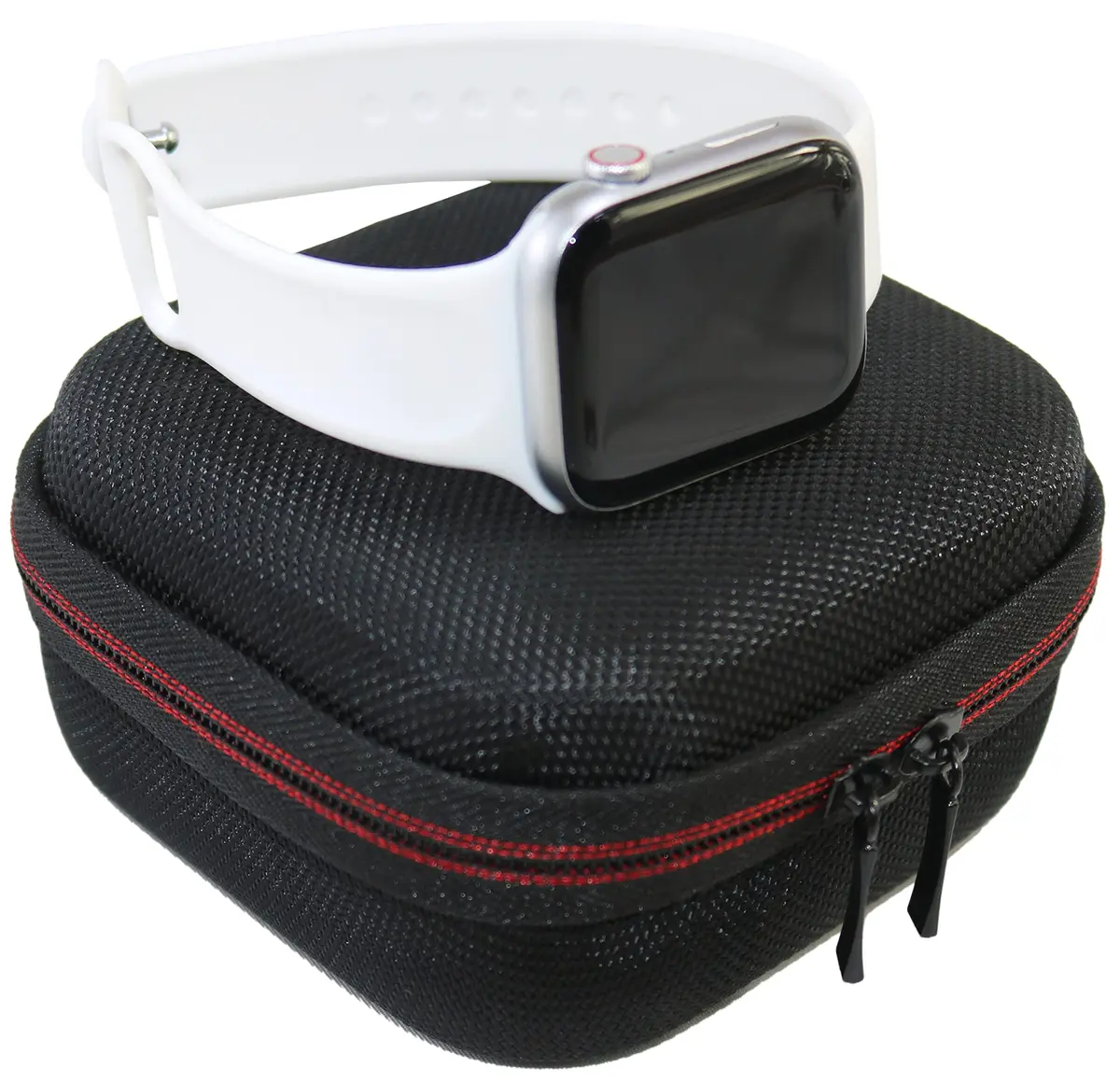 Maoershan Carrying Case Compatible with Apple Watch Series SE/7/6/5/4/3/2/1 45mm 44mm 42mm 40mm 38mm | Hard Shell Travel Storage Bag - view 6