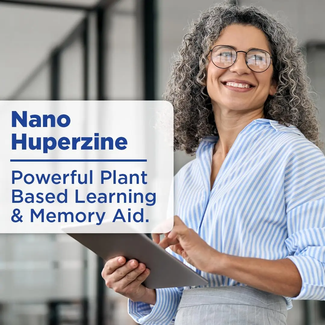 Nanoceutical Solutions Huperzine A Liquid Drops | Memory & Focus Support | 200 mcg per Serving, 30 Servings | Made in USA - view 4