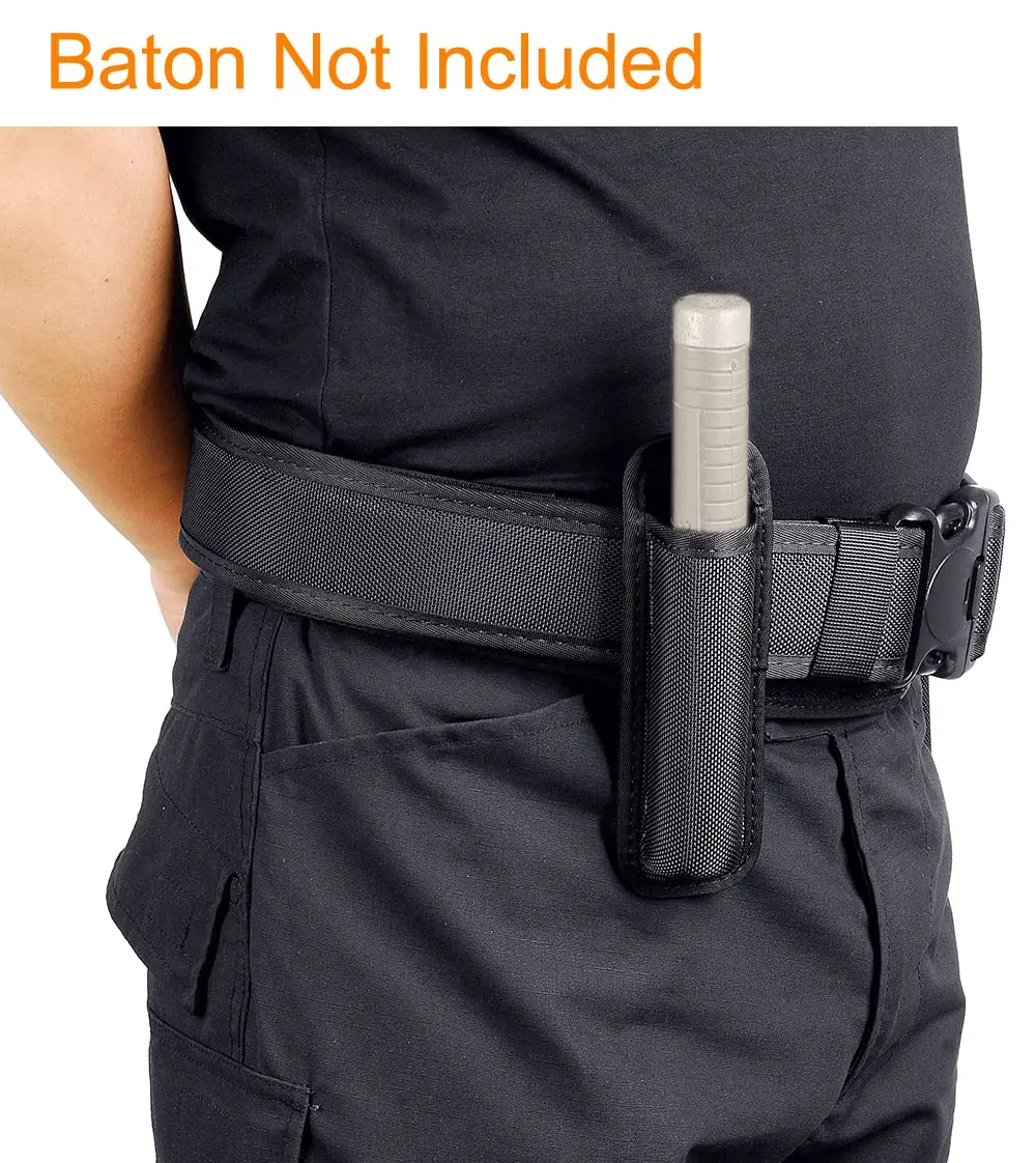 TAFTACFR Molded Expandable Baton Holder for 16-Inch or 21-Inch Batons | Black Ballistic Nylon - view 2