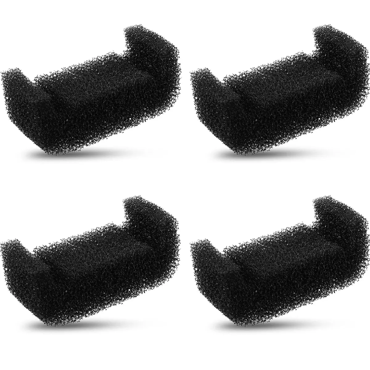 Outus Sponge Filters for Cat Dog Water Fountain Replacement, 16 Pieces | Efficient Impurity Filtration for Pet Water - main product image