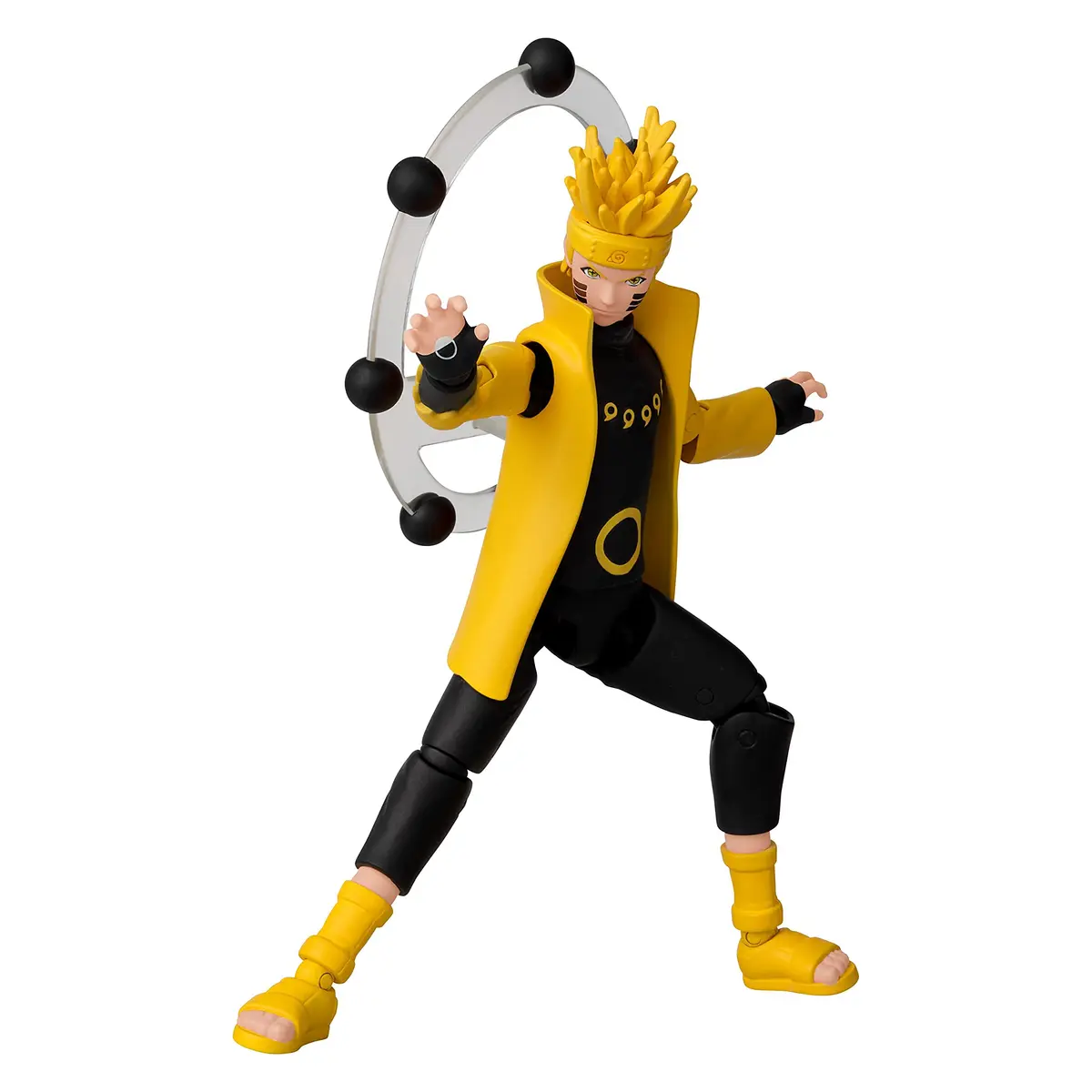 Tamagotchi Naruto Uzumaki Sage of Six Paths Action Figure | 6.5-inch Anime Hero with 20+ Articulations - view 3