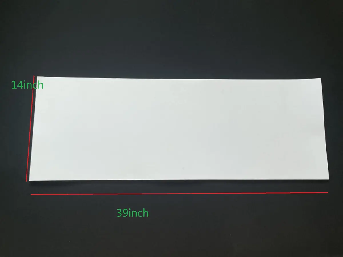 LabZhang White EVA Foam Sheet 2mm (0.08 inches) | High-Density Craft Foam for Cosplay & Projects - view 2