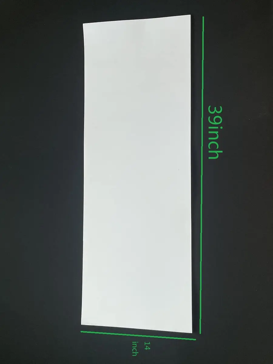 LabZhang 4mm White EVA Foam Sheet 35.89cm x 8.00cm (14" x 39") | High-Density Cosplay & Craft Foam - view 2