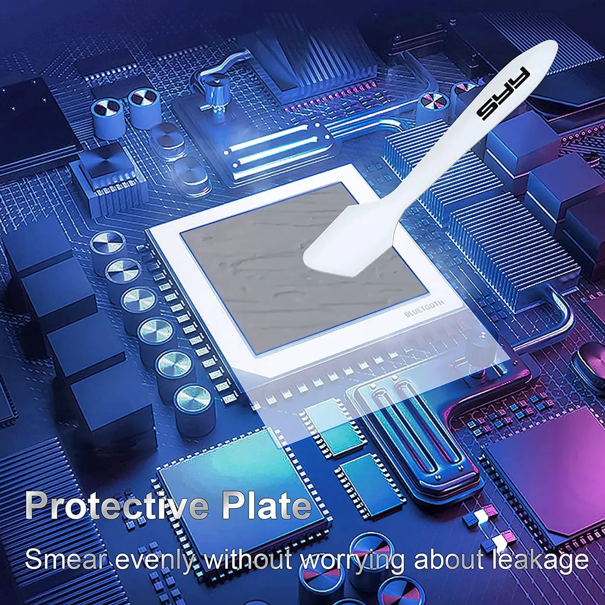 SYY Thermal Paste 6g CPU Compound with Toolkit for CPU/GPU/All Coolers | Carbon-Based, Easy to Apply, Long-Lasting Cooling - view 2