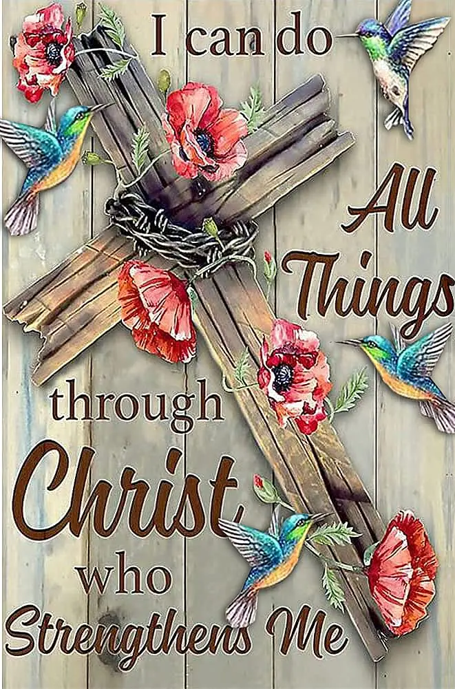 Clendo Christ Diamond Painting Kit for Adults, 5D Full Drill Resin Gem Art with Crucifix Design, 30x40cm | DIY Craft for Home Wall Decor - main product image