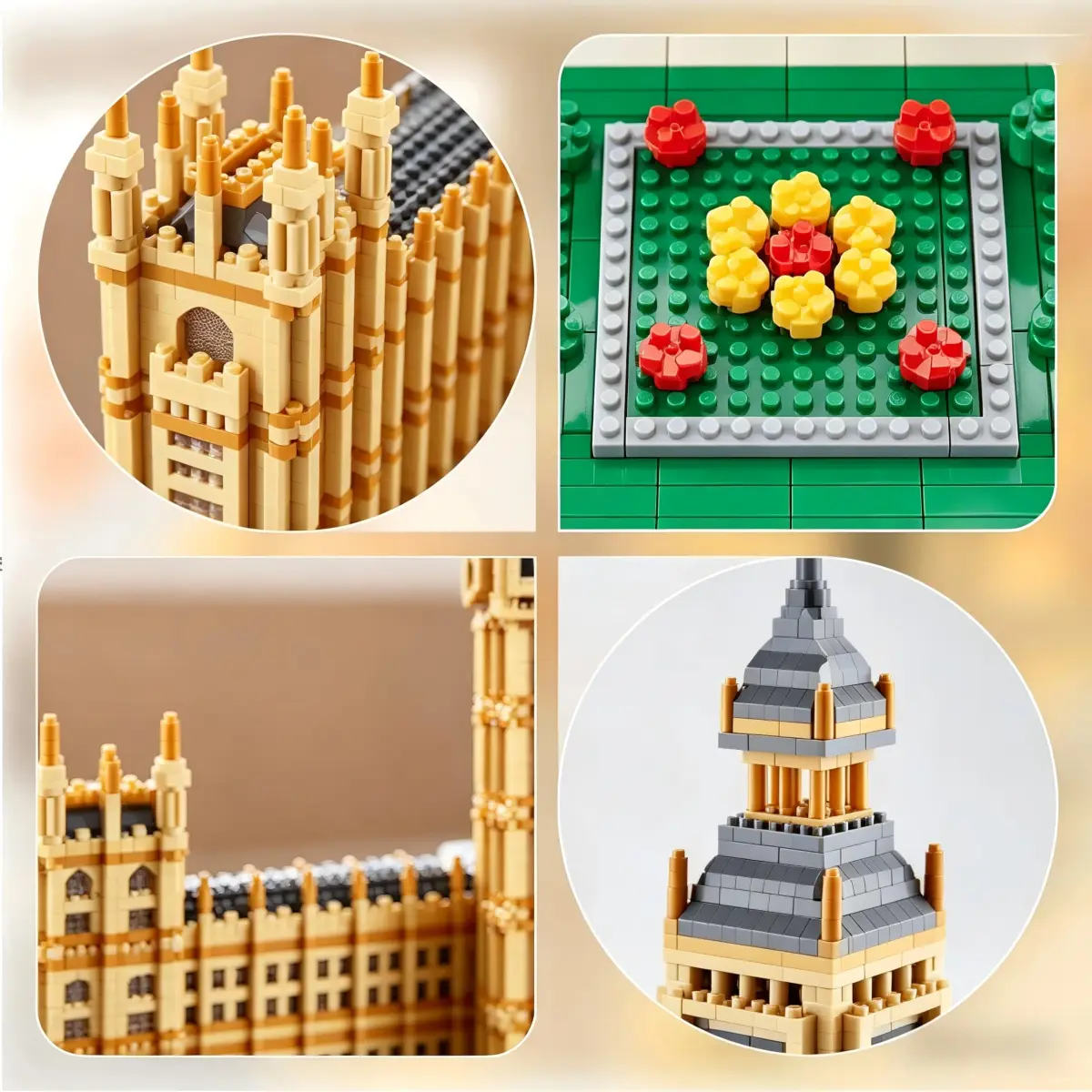 KLMEi London Big Ben Micro Building Blocks Set 4112 PCS | Educational STEM Toy for Ages 14+ - view 5