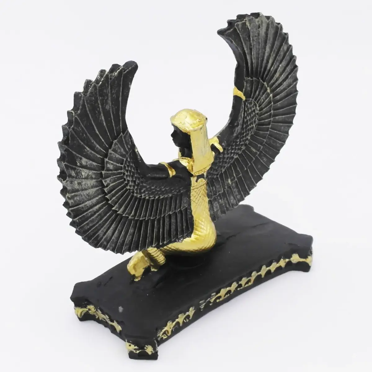 Kocris Casa Ancient Egypt Goddess Aquarium Ornament 10.4cm (4.1") | Resin Fish Tank Decor for Betta & Reptiles - view 4