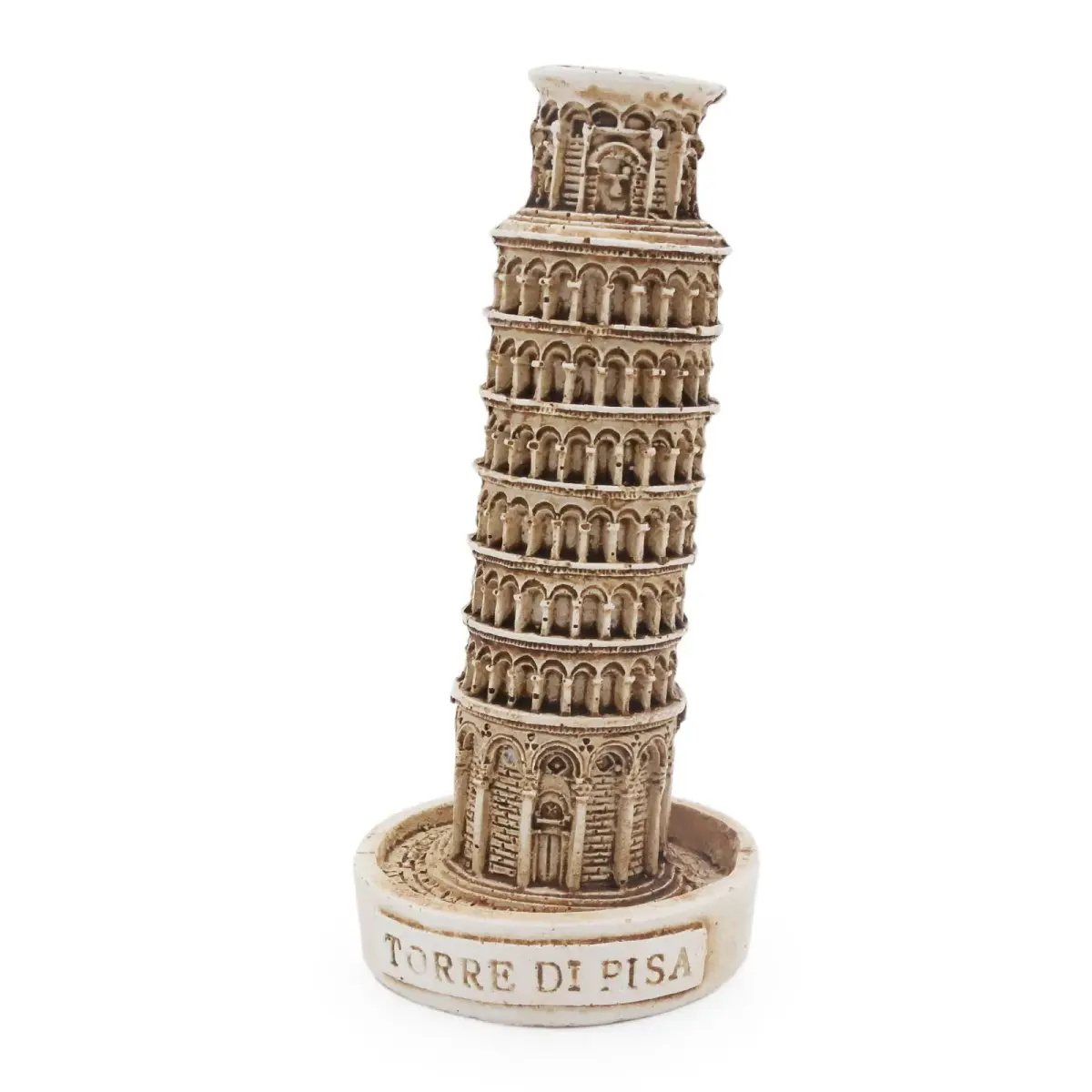 Kocris Casa Leaning Tower of Pisa Aquarium Decoration 8.9cm (3.5") | Adds Italian Flair to Tanks - main product image