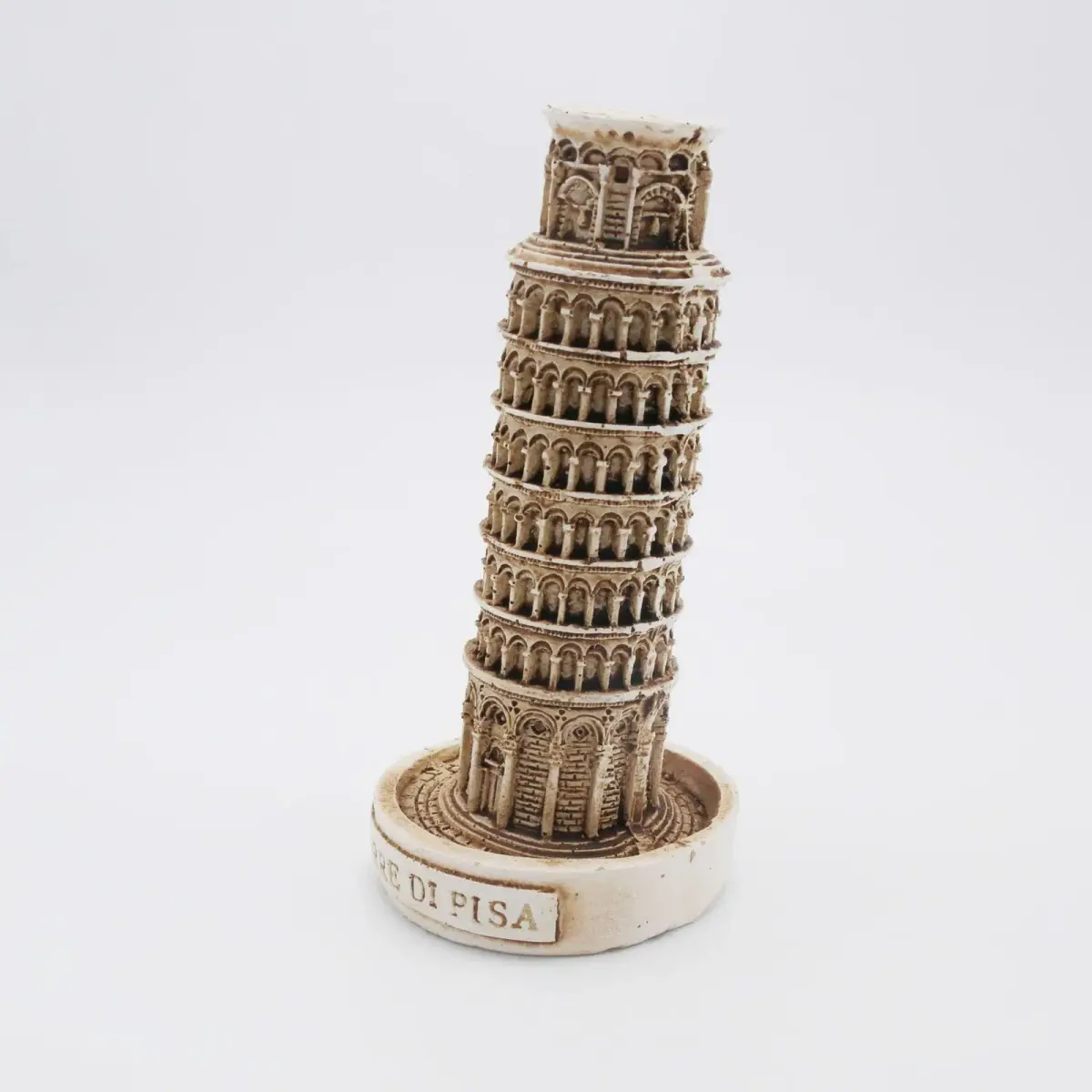 Kocris Casa Leaning Tower of Pisa Aquarium Decoration 8.9cm (3.5") | Adds Italian Flair to Tanks - view 2