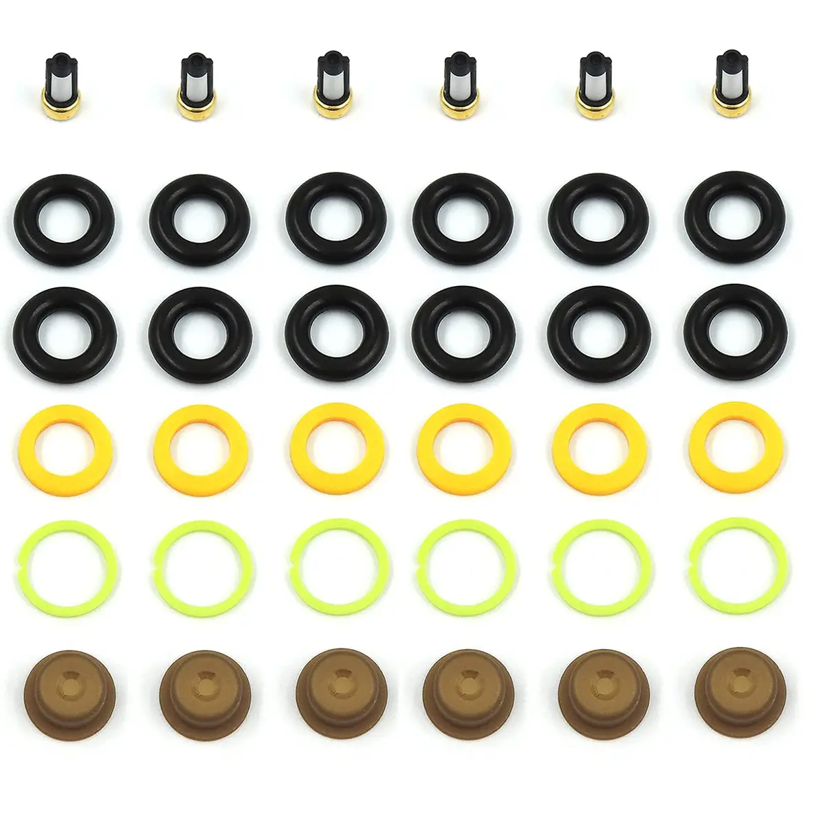 HiSport Fuel Injector Rebuild Service Kits for Universal EV1 Engines | Compatible with Common Injectors - view 2